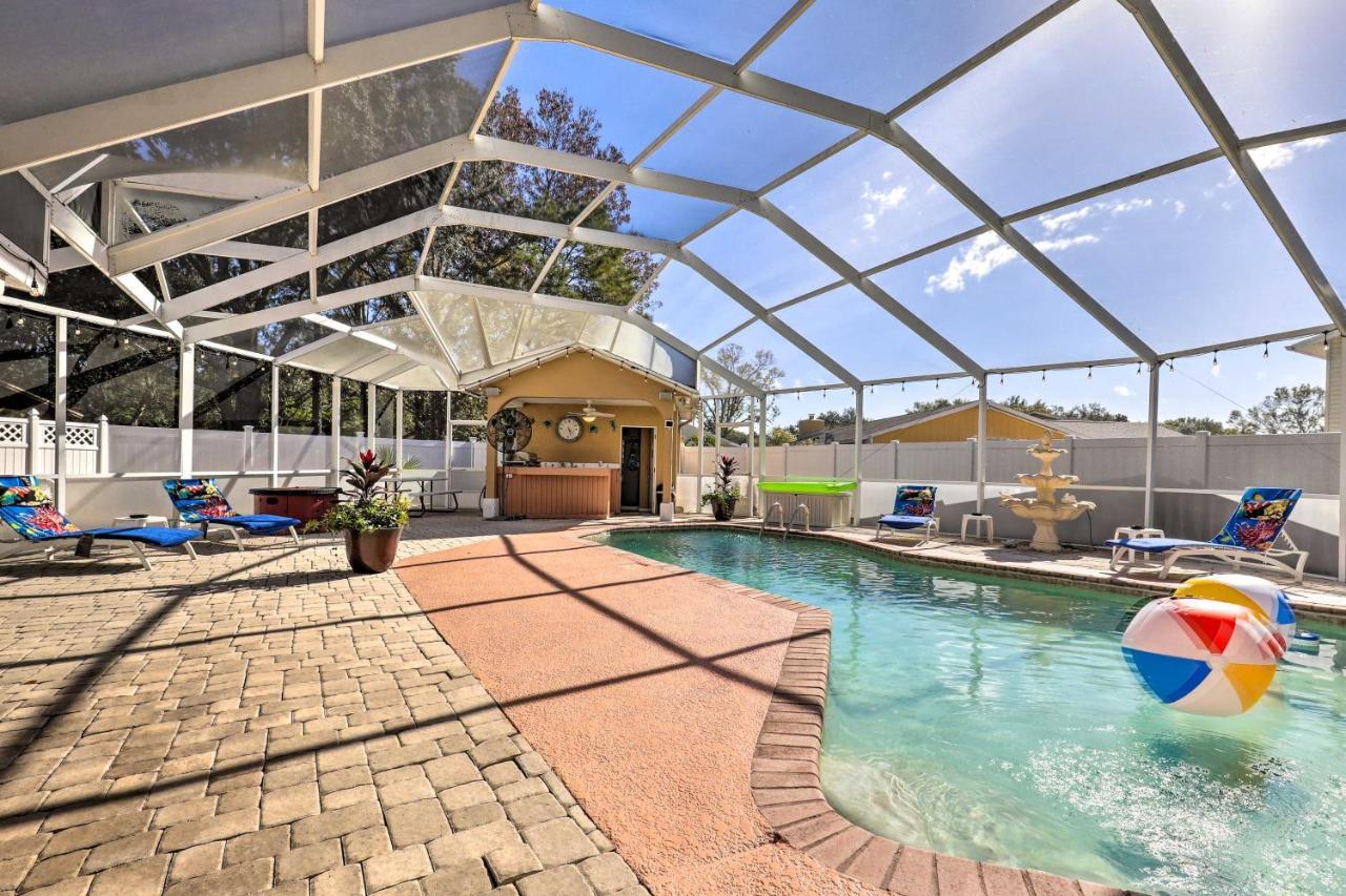 Cozy Home In Heart Of Tampa With Lanai And Pool! Esterno foto